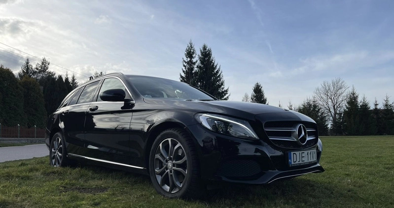 Mercedes-Benz Klasa C cena 96000 przebieg: 106400, rok produkcji 2016 z Góra małe 137